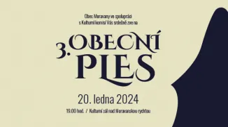 3. obecní ples Moravany