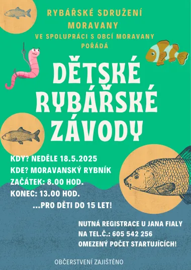 Dětské rybářské závody 