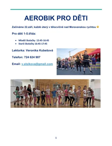 Aerobic pro děti
